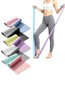 1 dây kháng lực yoga unisex, dây kéo tập sức mạnh hai màu, hỗ trợ tập thể hình, định hình cơ thể và nâng mông - Nhiều màu - Xem 1