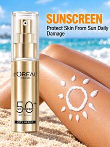 L'Oréal Paris Kem chống nắng L'Oreal Paris UV Defender SPF50+ PA++++ 30ml, bảo vệ đa năng hàng ngày, dưỡng ẩm, kem lót mặt, chăm sóc mùa đông, quà tặng lễ hội - 30ml - Xem 8