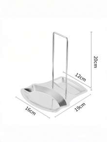 Estante de almacenamiento de cocina para cucharas y tapas de ollas, modelo aleatorio - Plateado - Ver 10
