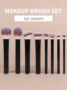 Multifunctional Full Set Makeup Brushes Powder Brush Blush Brush Foundation Brush Eyeshadow Brush Blending Brush Concealer Brush Makeup Tools - Black - View 7