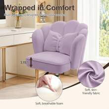 Home Office Chairs - Purple - View 2