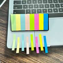 1pc/Colorful Index Sticky Notes Ultra-Thin Learning Notes Marker Notice Stickers 800 Pages Creative Sticky Notes - Multicolor - View 7