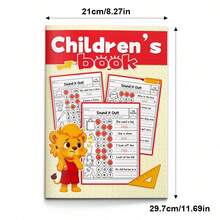 English Phonics & CVC Words Practice Notebook, Word Families, Sound It Out, Spelling, Sentence Building, Reading Comprehension, Word Recognition, Picture Vocabulary, Reading & Writing Activities - English Phonics Practice - View 3