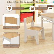 Kids Tables & Chairs - White - View 2