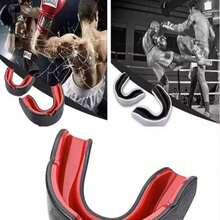 1pc Boxing Taekwondo Sanda Combat Sports Mouth Guard, Basketball Mouth Guard, Anti-Grinding Teeth Protector - Multicolor - View 2