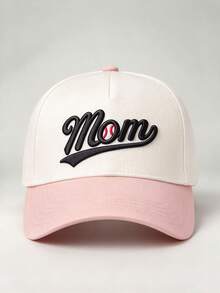 1pc Women's Dual-Color Embroidered Baseball Cap, Adjustable Design, Perfect For Hiking, Climbing, Travel Sun Protection And Daily Wear - Multicolor - View 13