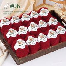 Luxury Large Bag, 15pcs, Mohair Blend Yarn, Soft And Skin-Friendly, Non-Irritating, Suitable For Knitting Sweaters, Vests, Cardigans, Hats, Shawls, Capes And More - Alpaca Horse 15-pack - View 12