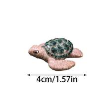 Realistic Turtle Figurine, Resin Animal, Turtle Sculpture, Suitable For Aquarium Decoration, Outdoor Garden Decoration, - Multiple Styles - View 16