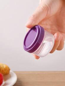 4pcs/6pcs Wadah Saus Salad 35ml dengan Tutup Ulir, Wadah Bumbu Saus Plastik dengan Tutup, Cocok untuk Kotak Bekal, Perlengkapan Sekolah, Kembali ke Sekolah, Piknik, Pesta - MultiWarna - View 9
