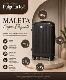 Suitcases - Black - View 1
