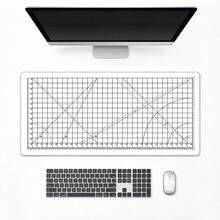 Cutting-Mat-White-On-Black Colorful Mouse Pad Office Gaming Laptop Deskmat Anime Mousepad Gamer Keyboard Mouse Mat Computer Accessories Computer Table Pads Waterproof Non-Slip Rubber Blotter Pad Antislip Base Gaming Esports User - View 46