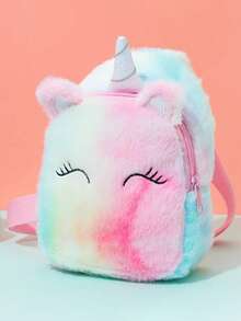 1pc New Unicorn Kids Chest Bag, Shoulder Bag, Crossbody Bag, Cute Girls Coin Purse Small Backpack, Storage Bag, - Multicolor - View 8