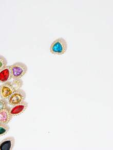 10/30/80g Mixed Color Irregular Sunflower Rhinestones For Handmade Hair Accessories And Clothing Decor - Mixed Colors - View 5