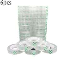 6/12 Rolls Clear Tape Refill, 0.7 Inch X 1102 Inch, Suitable For Gift Wrapping, Home, Office, School, Store - Clear Tape - View 8