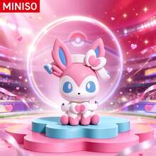 Mô hình sưu tập MINISO Pokémon Eevee Evolution Series, ngẫu nhiên 1 mẫu, trang trí bàn làm việc dễ thương, phù hợp cho nhà và văn phòng, quà tặng sinh nhật và Giáng sinh - Ngẫu nhiên một cái - Xem 3