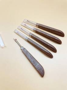 Household Quick Seam Ripper, Universal Sewing And Knitting Thread Cutter, Convenient Stitch Cutting Tool, Cross Stitch, Handmade DIY Thread Removal Accessory, Essential Home Sewing Supplies, Efficient Garment Seam Disassembly, Specialized Thread Ripper For Fabric Embroidery Enthusiasts - Brown Suture Remover - View 12