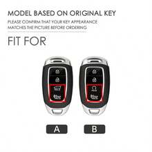 TPU Car Key Fob Case Key Fob Cover For 130 Ix35 KONA Encino Solaris Azera Grandeur Ig Accent Santa Fe Palisade Keychain Key Fob Cover Car Accessories - 3/4 Button - View 4
