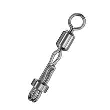 Alloy Fishing Line Swivel With Shock Absorption, Quick Change Fishing Line Connector, Convenient Bait Attachment Anti-Tangle Design, Lake Fishing, Shore Fishing And Freshwater Fishing Line Connector Tackle - A - View 11