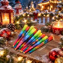 Christmas Style Rolling Paper Set. Gift Choice. Rainbow King Size Rolling Papers (50pcs/Can), Slow Burning Easy To Fill, Comes With Filler And Holder. Keep Clean. Christmas Gift For Friends. Holiday Gift. - View 8