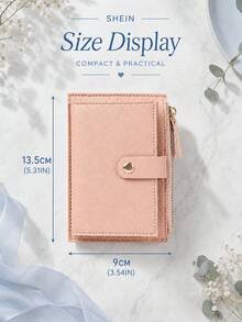 Girls Women Personalized Wallet, Customized Birth Flower Name Wallet, Mother's Day Gift Bridesmaid Gift Christmas Gift For Her, Vegan Leather Wallet - Multicolor - View 9