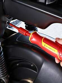 Precision Screwdriver Set, Repair Kit With Magnetic CR-V Bits, Compact For Tight Spaces, Home/Car Repairs | Best Gift For Handymen & Men - A - View 10