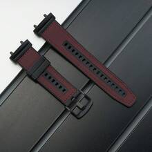 Tali Jam Tangan Kulit Silikon Kompatibel dengan Huami T-REX 3 2, Tali Jam Tangan Pria Kompatibel dengan Aksesoris Gelang Jam Tangan T-Rex/T-Rex Pro Ultra - Trex/TrexPro - View 16
