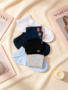 Women Ankle Socks - Multicolor - View 4