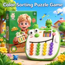 Positioning Thinking Chess Color Matching Logic Training Desktop Game, Birthday Christmas Easter Party Small Gift Box, Holiday Gift, Prank Toy, Concentration Hand-Eye Coordination Educational Toy - Multicolor - View 5