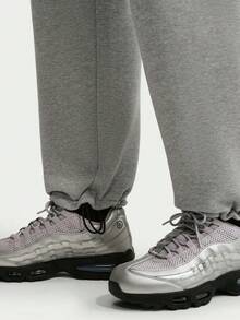 Nike Men's AS M NK SOLO BB BUNGEE PANT Knit Long Pants IX1935-063 - Grey - View 4