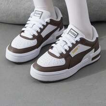 Puma New Women's Thick Sole Sports Comfortable Breathable Wear-Resistant Casual Sneakers - White/Brown - View 8