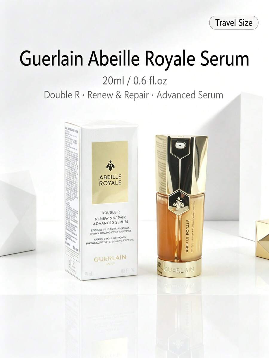 Guerlain-20ml-Travel Size Abeille Royale Double Revitalizing Repair & Firming Serum, Hydrating, Moisturizing, Brightening, Soothing & Repairing - 20ml - View 1