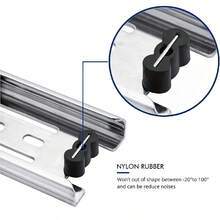 2pcs 35mm Wide Silver Drawer Slides, Full Extension Quiet Soft Close Slow Down Design, Heavy Duty Metal Structure, 12/16/20 Inch Length Options, Suitable For Cabinets, Vanity, Office Desk Furniture Installation, Smooth Operation, Durable - C - View 5