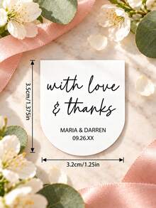 Custom No-Rinse Hand Sanitizer Label Stickers (Stickers Only), Suitable For Baby Shower, Graduation, Wedding, Bridal Shower, Coming Of Age, Birthday, Holiday Party And Other Occasions - Multicolor - View 11