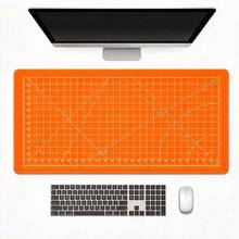 Cutting-Mat-White-On-Black Colorful Mouse Pad Office Gaming Laptop Deskmat Anime Mousepad Gamer Keyboard Mouse Mat Computer Accessories Computer Table Pads Waterproof Non-Slip Rubber Blotter Pad Antislip Base Gaming Esports User - View 21