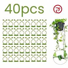 Plant Climbing Wall Clips - Flexible Plant Support, Self-Adhesive Invisible Garden Trellis, Suitable For Indoor/Outdoor Plants - Asymmetrical Plastic Structure - New Model - View 4