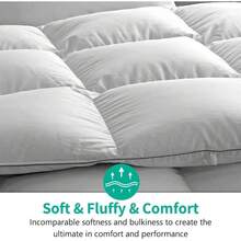 Duvets & Down Comforters - 1pc White down Duvet 205*233cm - View 4