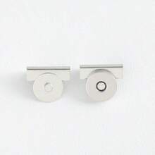 1 Pair Magnetic Snap Faux Leather Bag Clasp Invisible Seamless Metal Secret Button Handbag Wallet Decoration Durable Snap Fastener DIY Craft Accessories - Magnetic Clasp - View 13