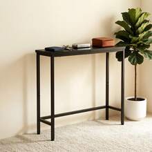 Narrow Console Table Small Entryway Table Thin Sofa Side Display Table ...