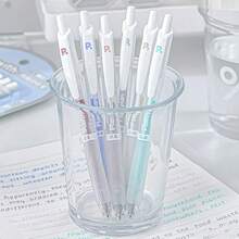 6pcs Acrylic Neutral Pens DIY Colorful Painting & Writing Pens Retractable - Multiple Styles - View 4
