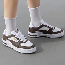 Puma New Women's Thick Sole Sports Comfortable Breathable Wear-Resistant Casual Sneakers - White/Brown - View 10