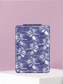 1PC British Country Style Portable Folding Makeup Mirror, Lightweight Ultra-Thin Convenient Durable PU Leather, Suitable For Various Occasions Travel Party Work School, Fit For All Ages - Multicolor - View 9