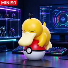 MINISO Figur Lampu Tidur Karakter Pokémon dengan Alas Bola Pokémon, Dikirim 1 Gaya Acak, Dekorasi Meja untuk Kamar Tidur, Hadiah Ulang Tahun Natal - Yang acak - View 3