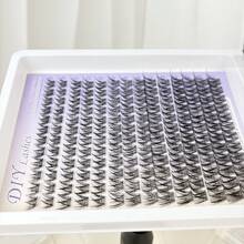 LIMEIKAI 168 Clusters Anime Manga False Eyelash Clusters, Natural Look C-Curl 8-16mm Mixed Length, DIY Eyelash Extensions, Individual Cluster Lashes For Beginners, Cosplay, Role Playing And Party Makeup - View 10