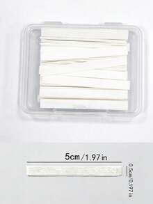 FAMOREYA 500/1000pcs Disposable Eyelash Lift Pads, Keratin Lash Perm Silicone Molds, White, Eyelash Lift Rod Covers, Beauty Salon And Home Eyelash Lift Tools - White - View 6