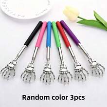 1/3/6pcs Ghost Hand Telescopic Back Scratcher, Portable Extendable Back Scratcher With Comfortable Rubber Handle, Perfect For Thanksgiving, Birthday And Christmas Gifts. Suitable For Christmas, Thanksgiving, Halloween - Multiple Styles - View 8
