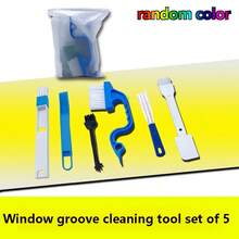 OUYUANSU Window Track Cleaning Tool Set, Multi-Function Cleaning Brush 5/8pcs Set (Random Color) - Window Cleaning - View 10