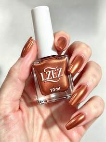 LZEZ 10ml/瓶 2026新款水性指甲油，快乾持久可卸除，夏季配色，女性美甲，節日禮物 - 橘色 - 查看 6