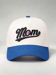 1pc Women's Dual-Color Embroidered Baseball Cap, Adjustable Design, Perfect For Hiking, Climbing, Travel Sun Protection And Daily Wear - Multicolor - View 8