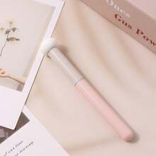 3Pcs Multi-Function Sponge Makeup Brushes, Pink-White Gradient Handle, Sponge Head Makeup Tool, Eyeshadow, Lips, Concealer Multi-Purpose - Multicolor - View 4