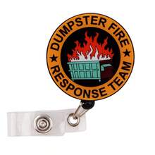 1pc Retractable D-Shaped Badge Reel Lanyard With Funny Quote Design, Nurse Hospital ID Badge Clip Office Lanyard - A - View 8